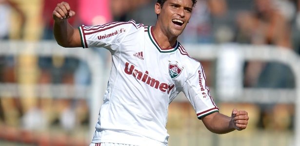 Cruzeiro entra no páreo com o Palmeiras por Jean - 30/12/2015 7 jean comemora gol do fluminense sobre o nova iguacu