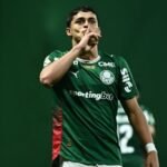 ramon sosa autor dos 3 gols do palmeiras contra o jacuipense