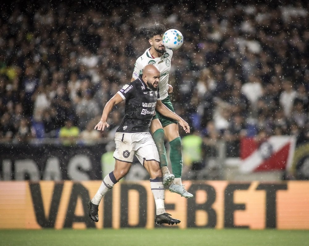 Palmeiras não aproveita expulsão e empata com Remo após atraso por chuva 8 agf20260510249